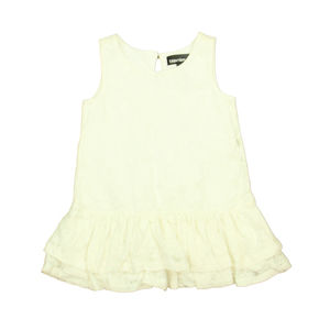 Bloomie's Girls White Dress size: 12 Months